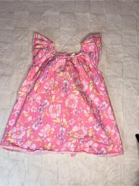 LoveShackFancy Lou Cotton Floral Dress  - lightweight 5/6